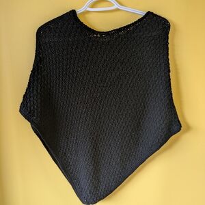 Elegant Black Knit Sweater